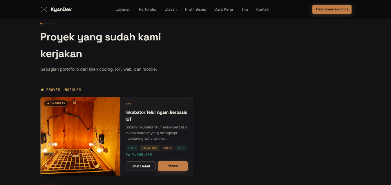 E-Commerce Website - KyanDev, foto 4
